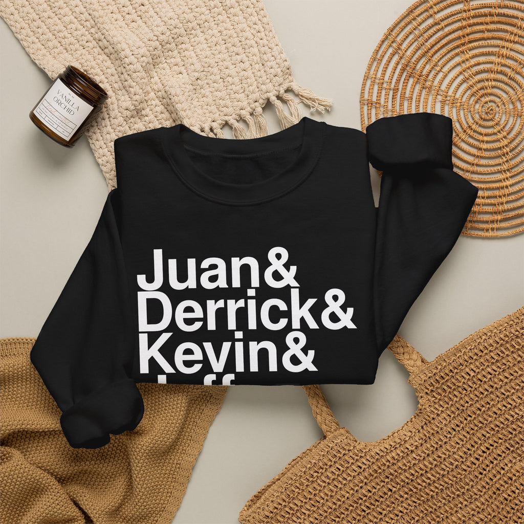 Detroit Techno Crewneck, Black