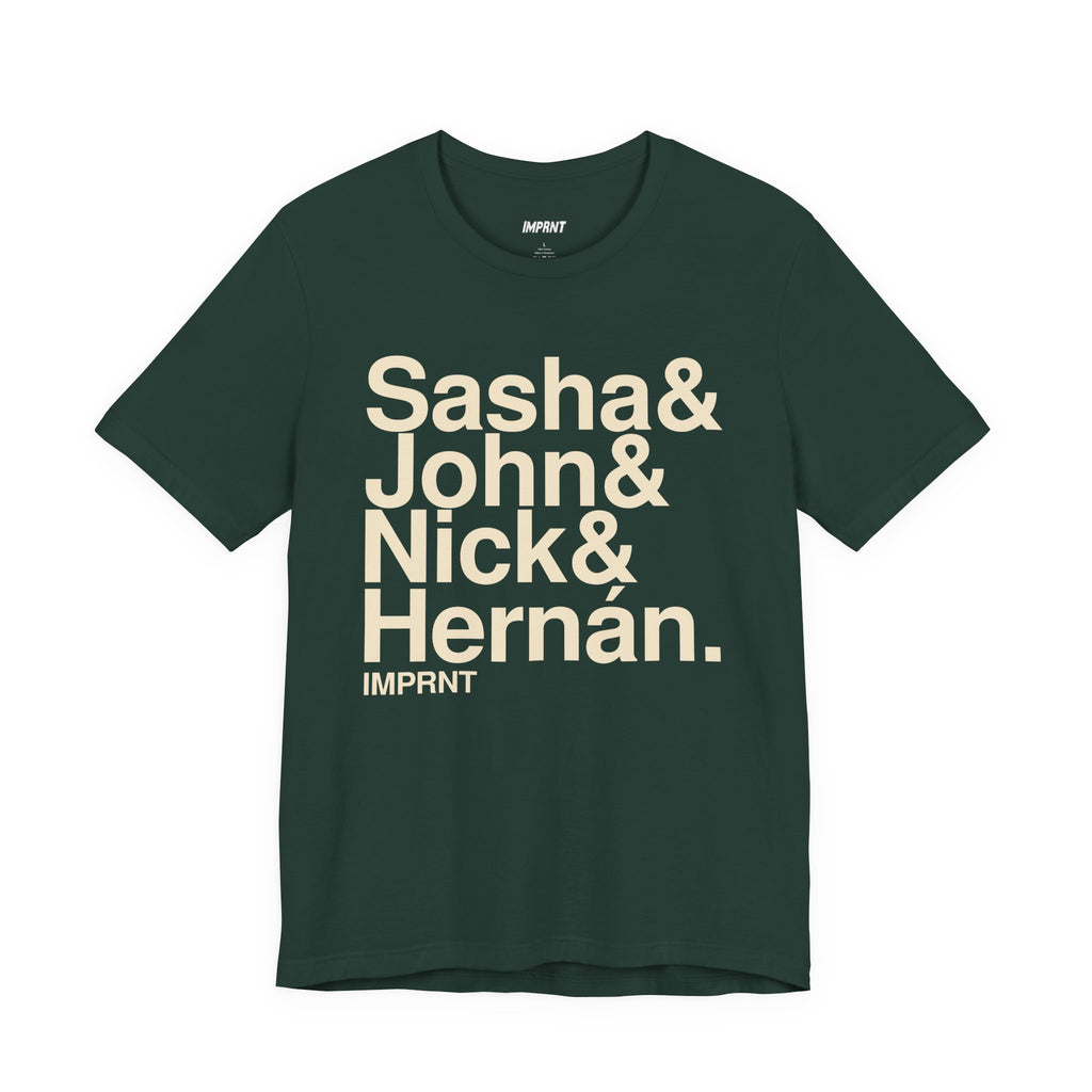 Progressive House Tee, Forest Green