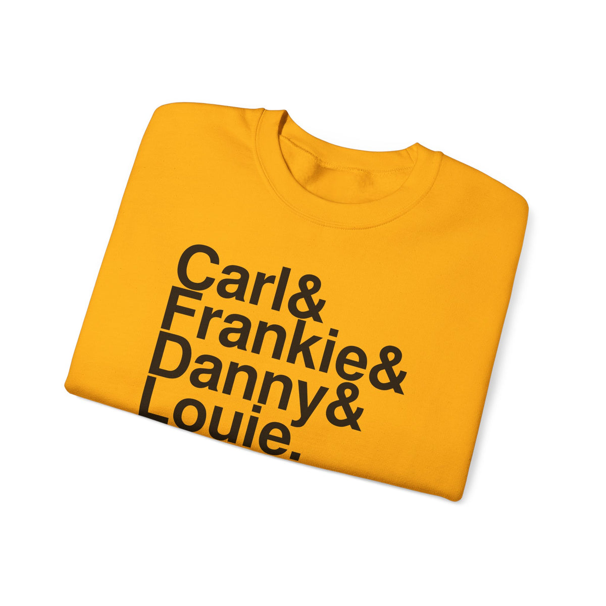 House Crewneck, Gold