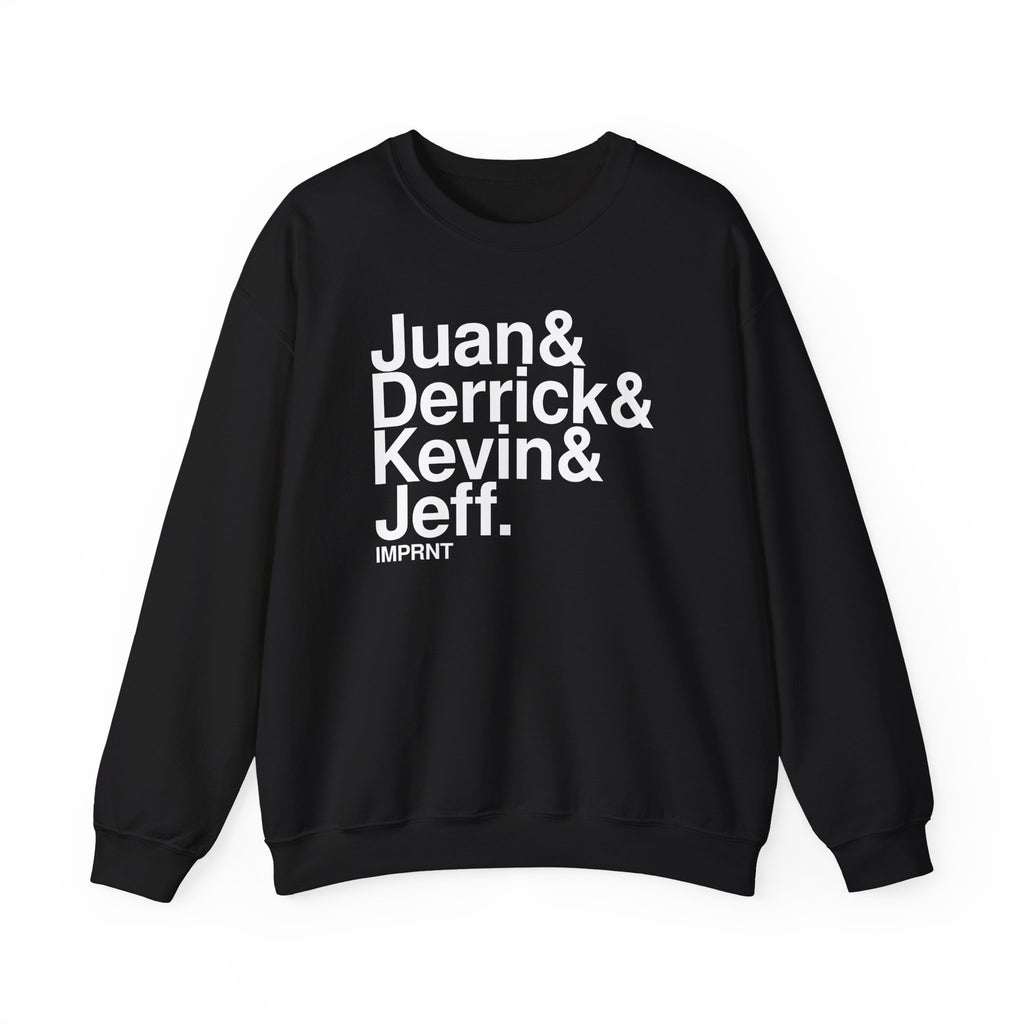 Detroit Techno Crewneck, Black