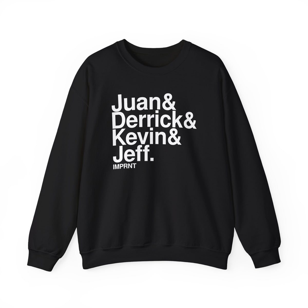 Detroit Techno Crewneck, Black