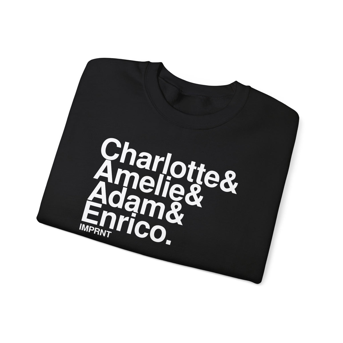 Modern Techno Crewneck, Black