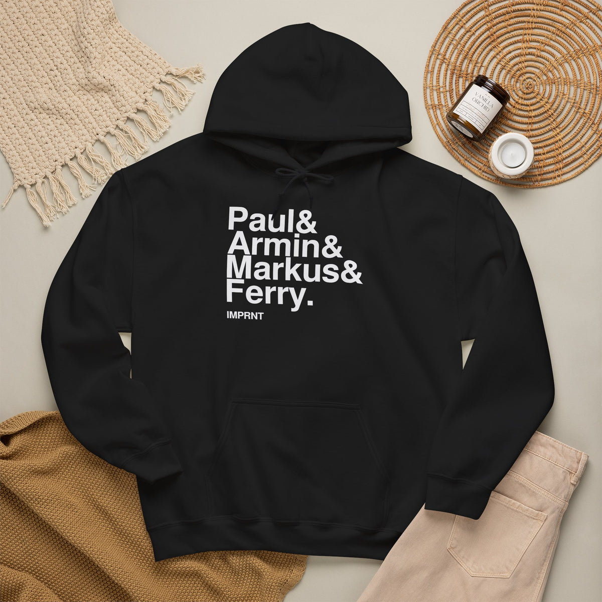 Trance Hoodie, Black
