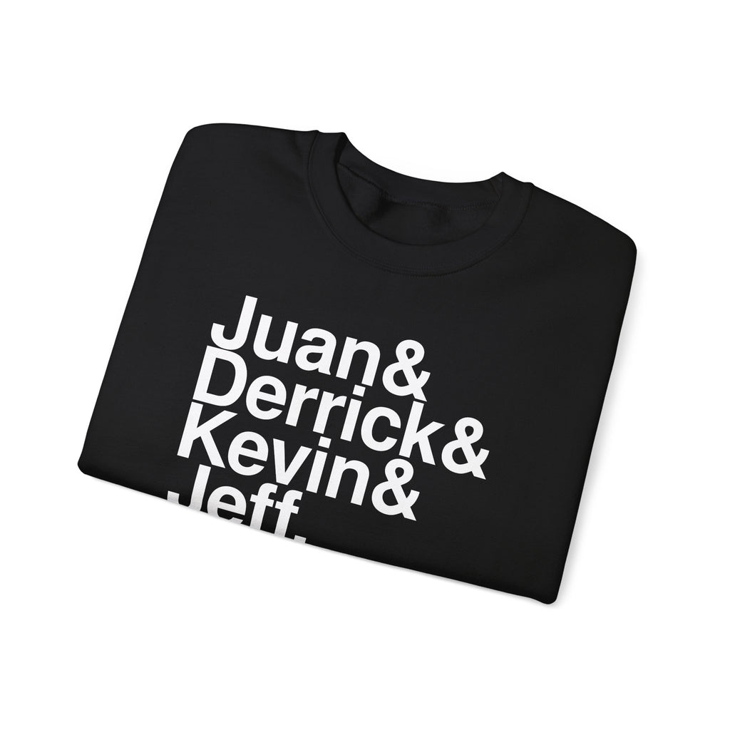 Detroit Techno Crewneck, Black