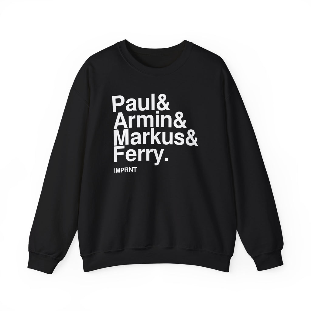 Trance Crewneck, Black