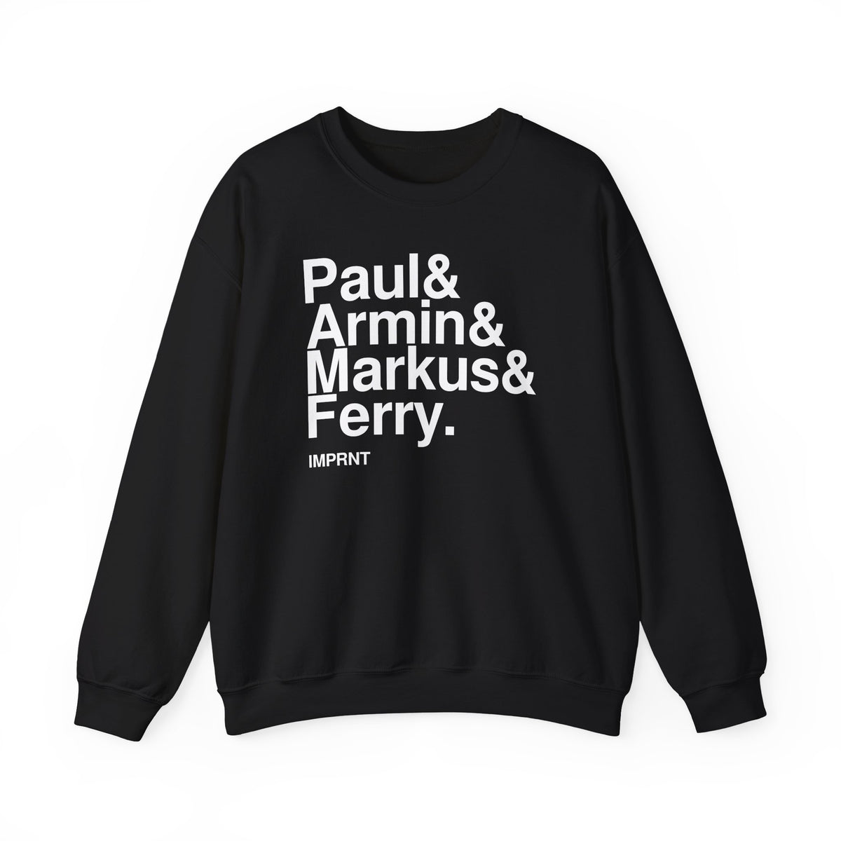 Trance Crewneck, Black