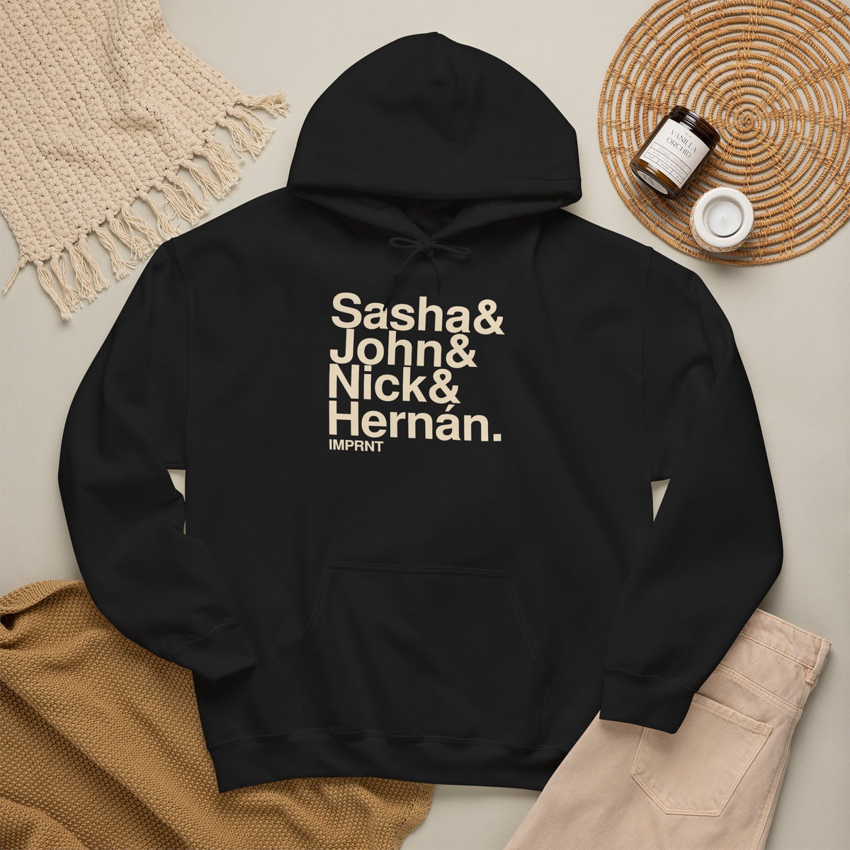 Progressive House Hoodie, Black