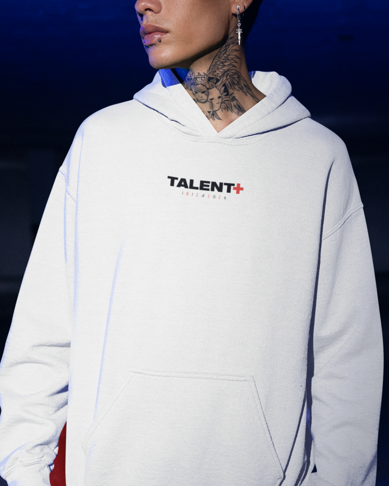 TALENT+ IBIZA HOODIE (WHITE)