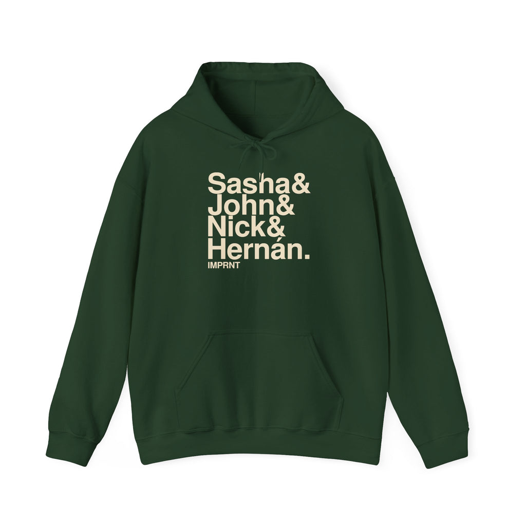 Progressive House Hoodie, Forest Green