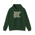 Progressive House Hoodie, Forest Green
