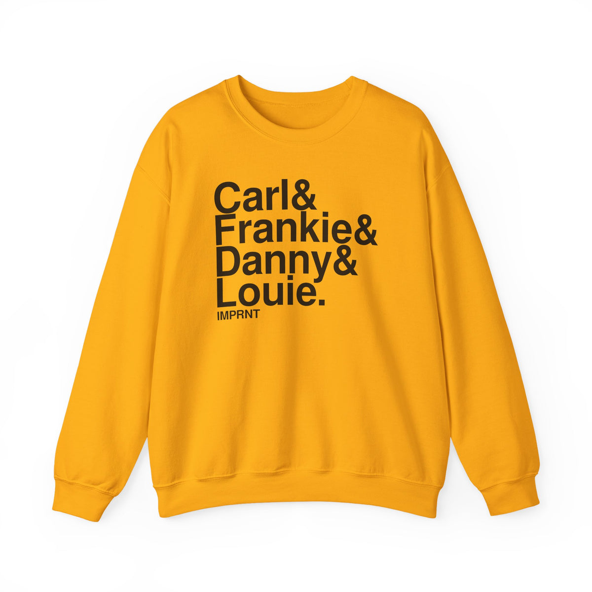 House Crewneck, Gold