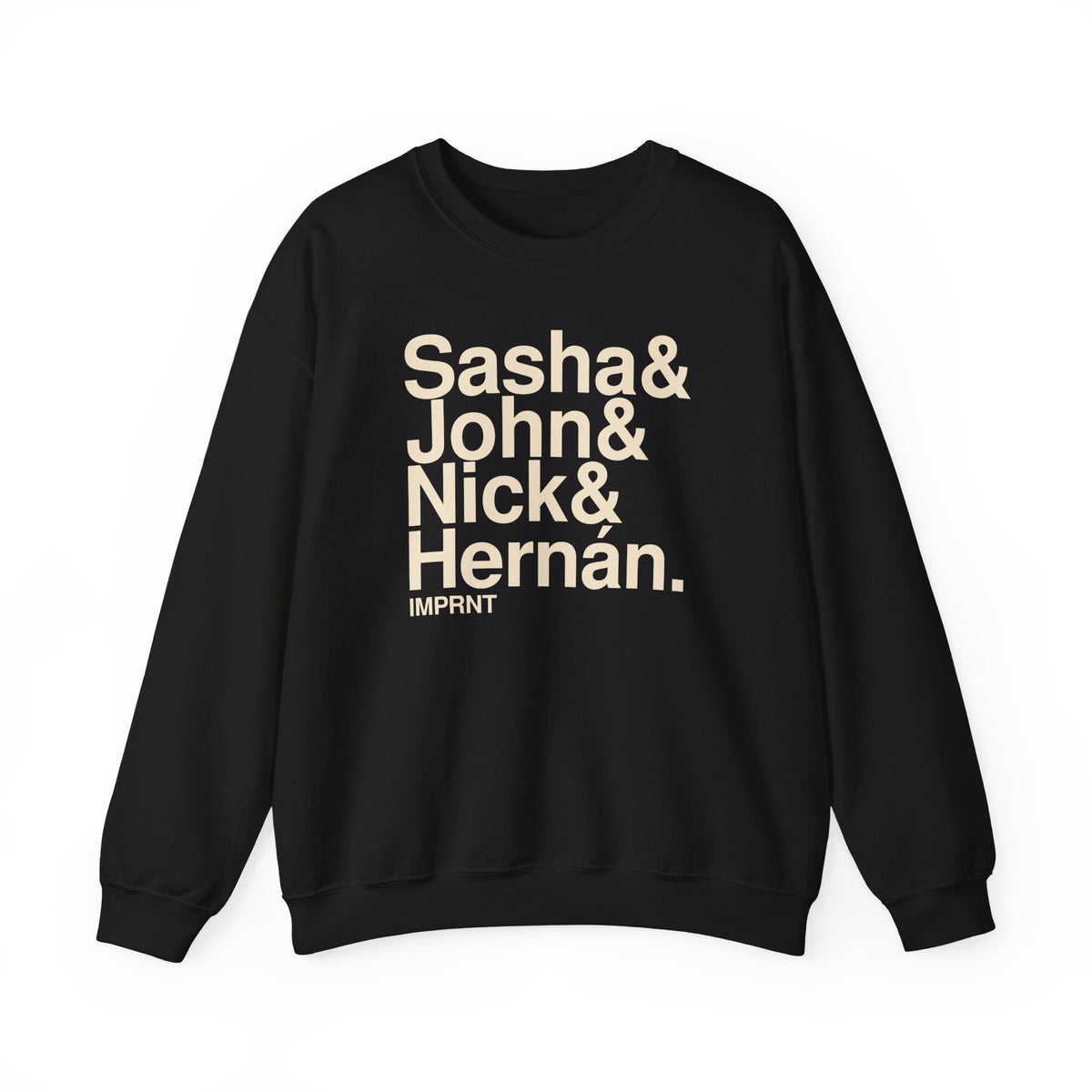 Progressive House Crewneck, Black