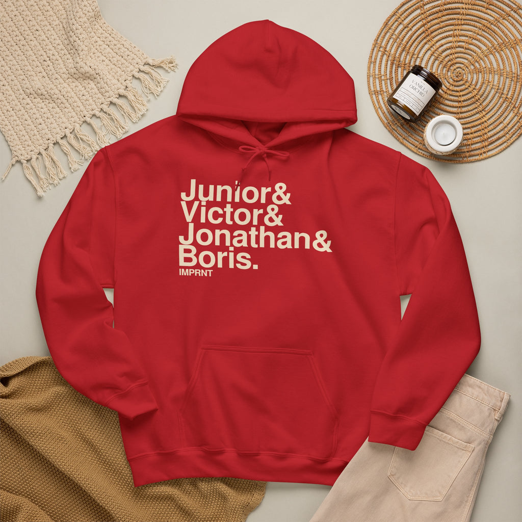 NYC Legends 02 Hoodie, Red