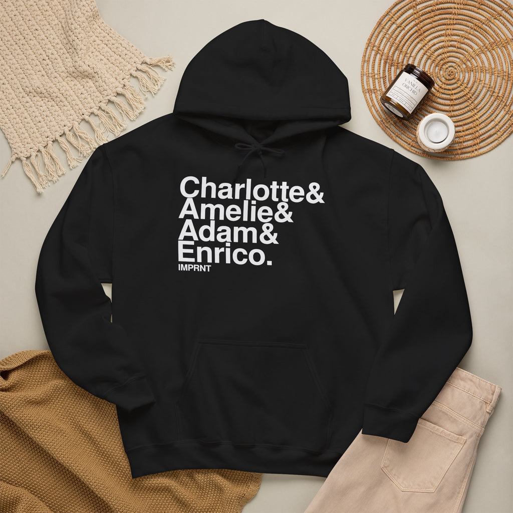 Modern Techno Hoodie, Black