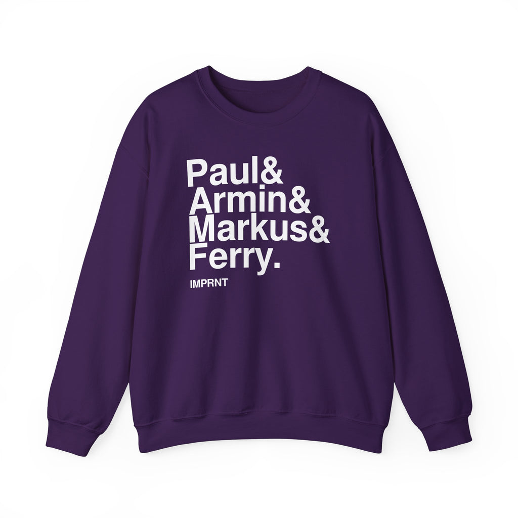 Trance Crewneck, Purple