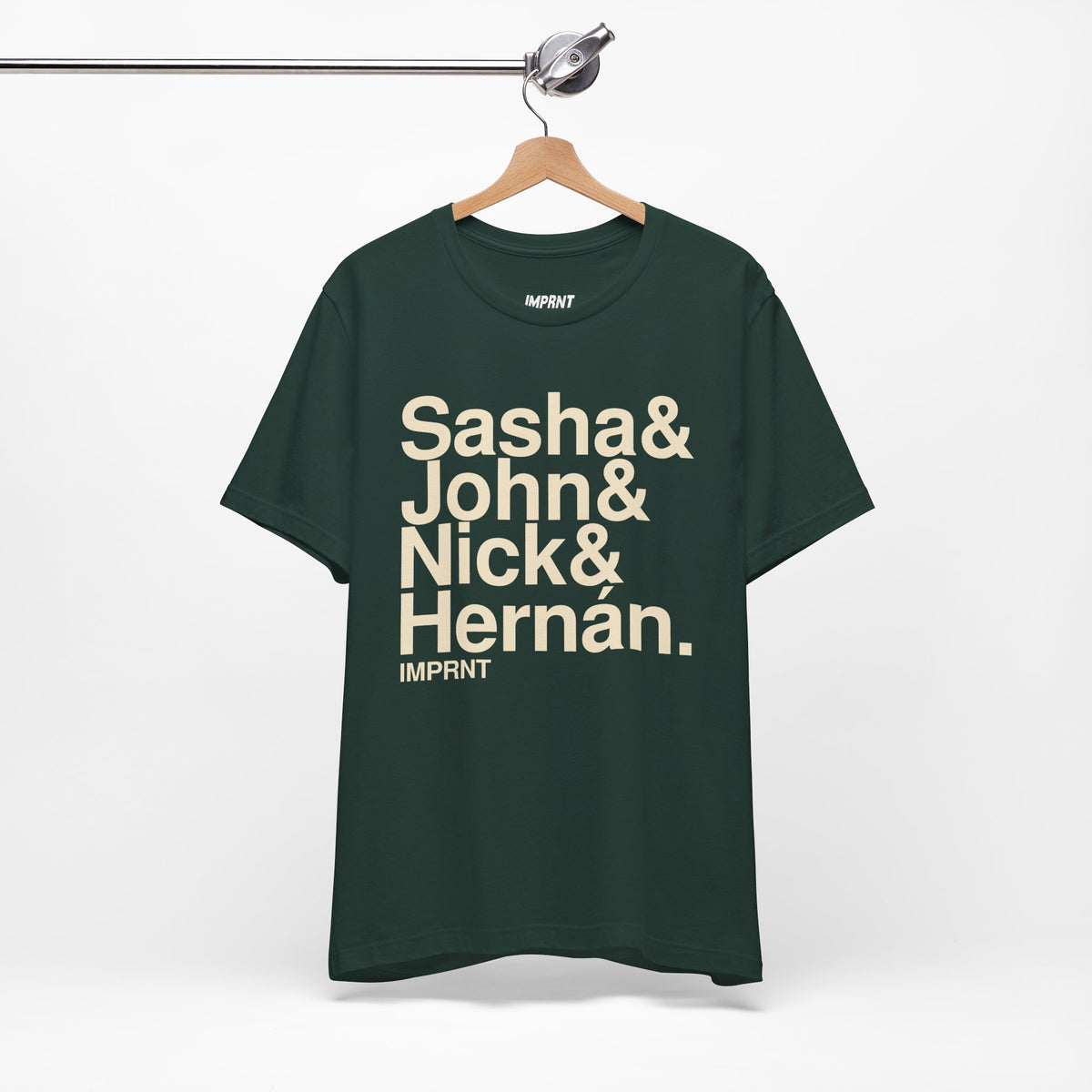 Progressive House Tee, Forest Green