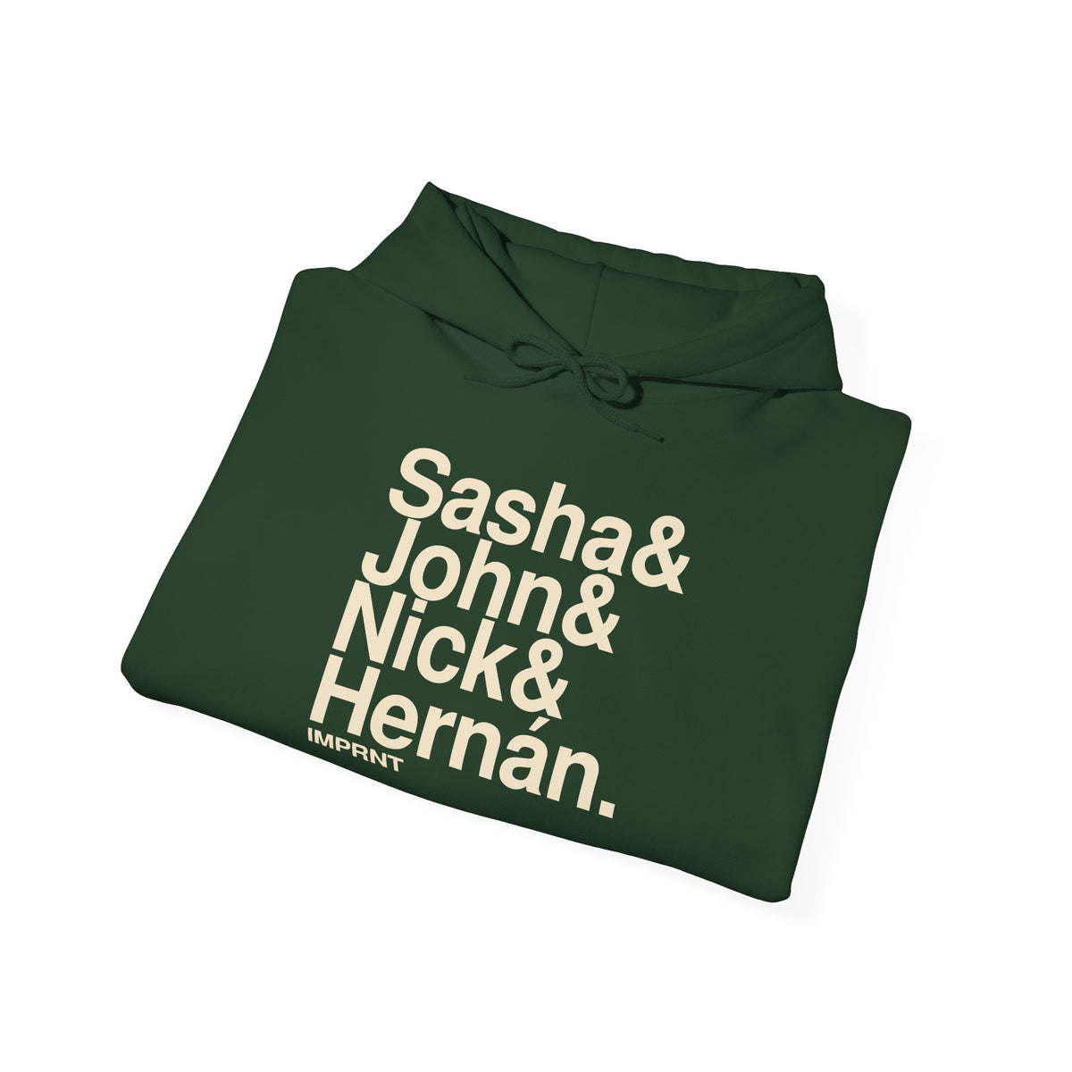 Progressive House Hoodie, Forest Green