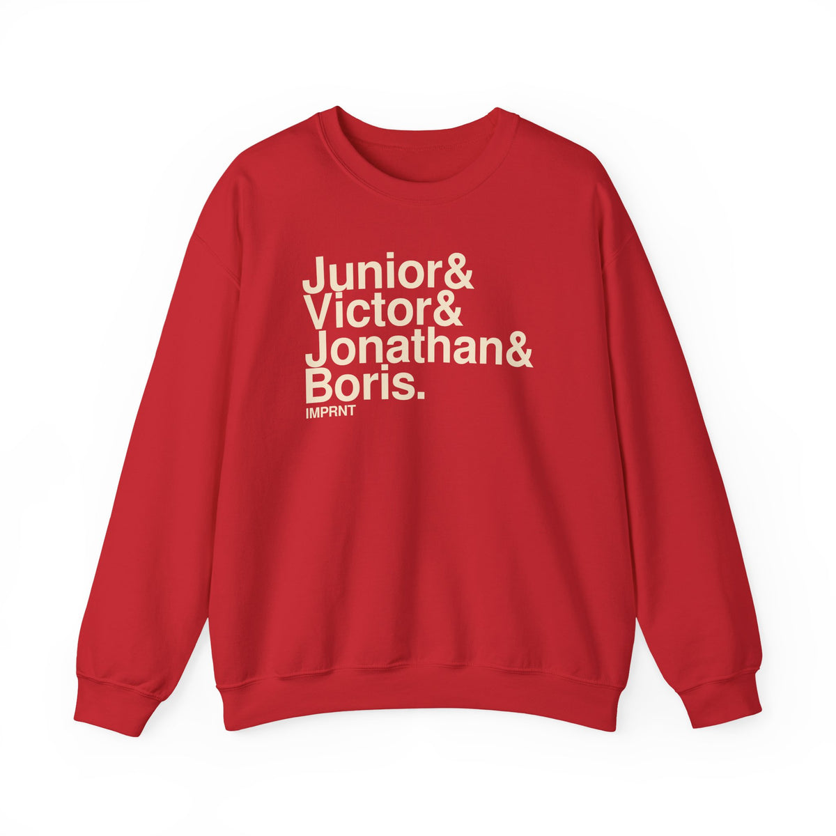 NYC Legends 02 Crewneck, Red
