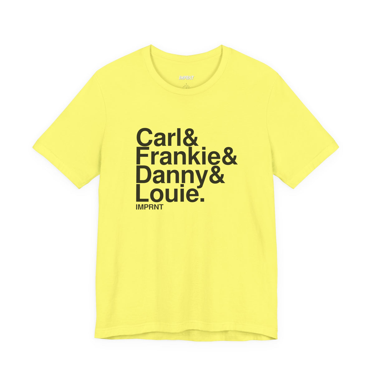 House Tee, Yellow