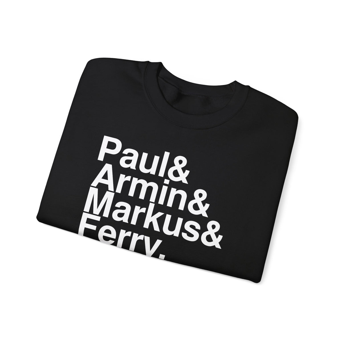 Trance Crewneck, Black